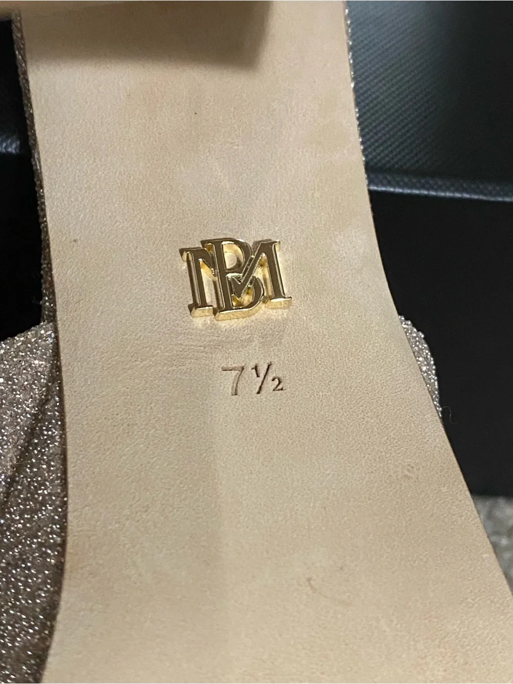 Badgley Mischka Jayne Platform Heels Shoes Size 7.5